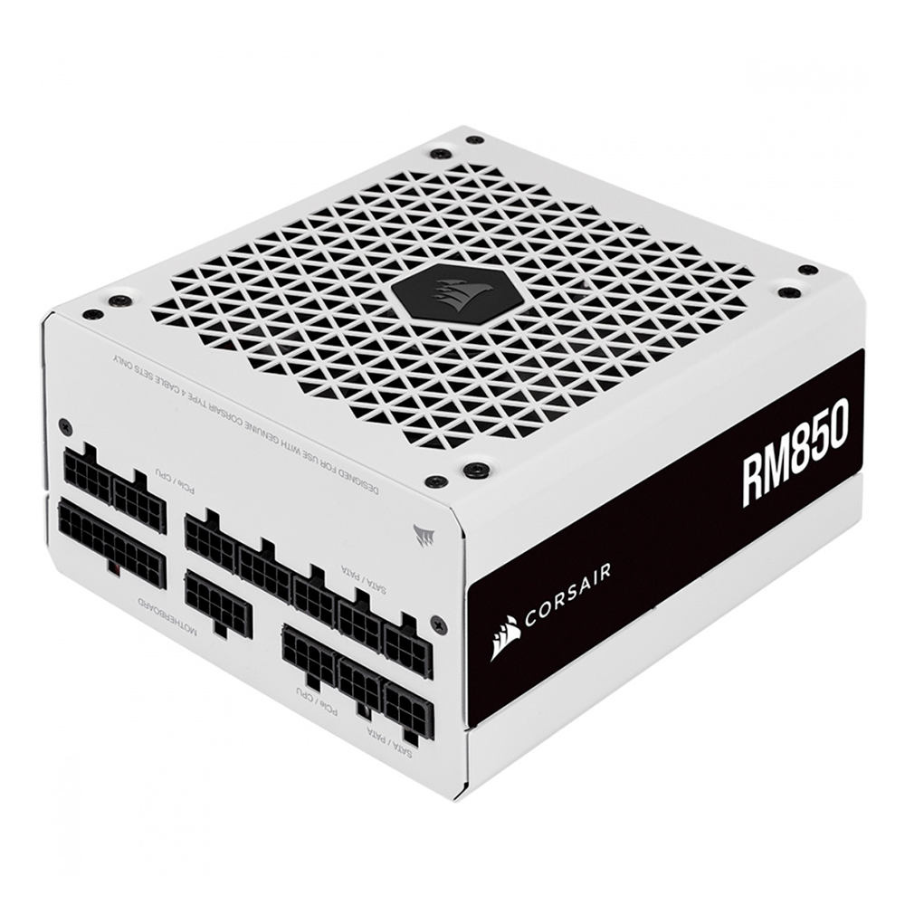 Fuente de Poder Corsair RM850 White 80 PLUS Gold