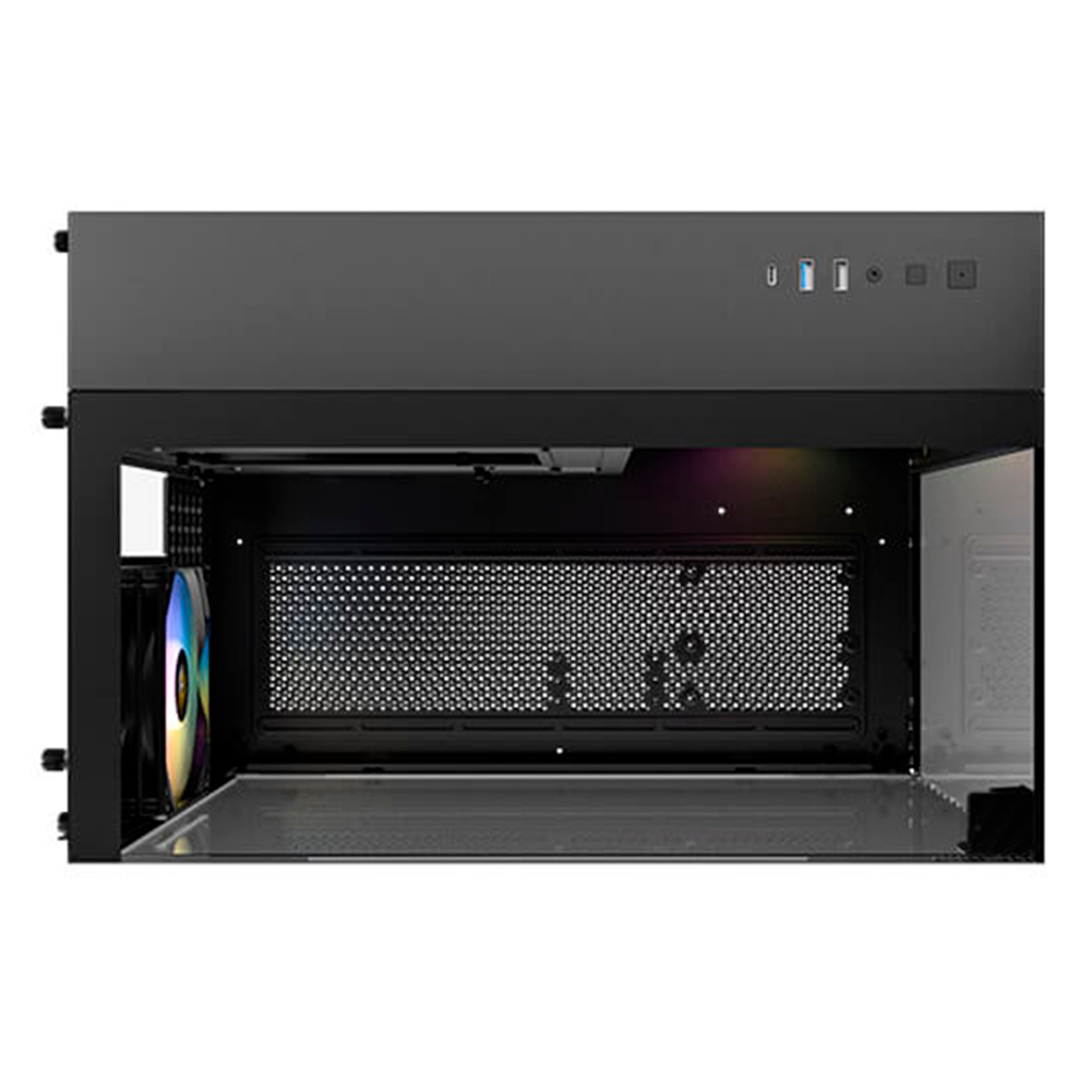 Gabinete Antec CX600M TRIO ARGB - Micro ATX - Negro