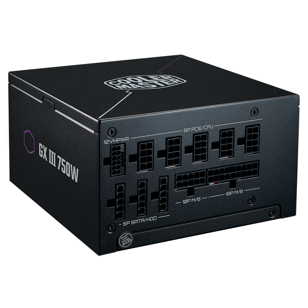 Fuente De Poder Cooler Master GX III 750W 80 PLUS Gold