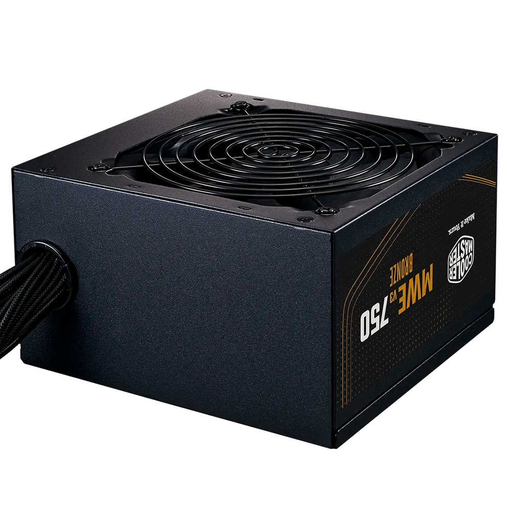 Fuente de Poder Cooler Master MWE 750W V3 80 PLUS Bronze