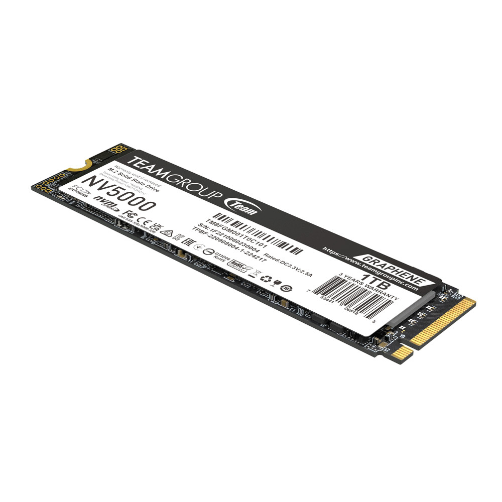 SSD Interno Teamgroup NV5000 1TB Grafeno M.2 PCIe Gen4 NVMe