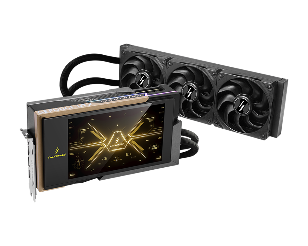 Tarjeta de video MSI GeForce RTX 5090 32GB Lightning Z