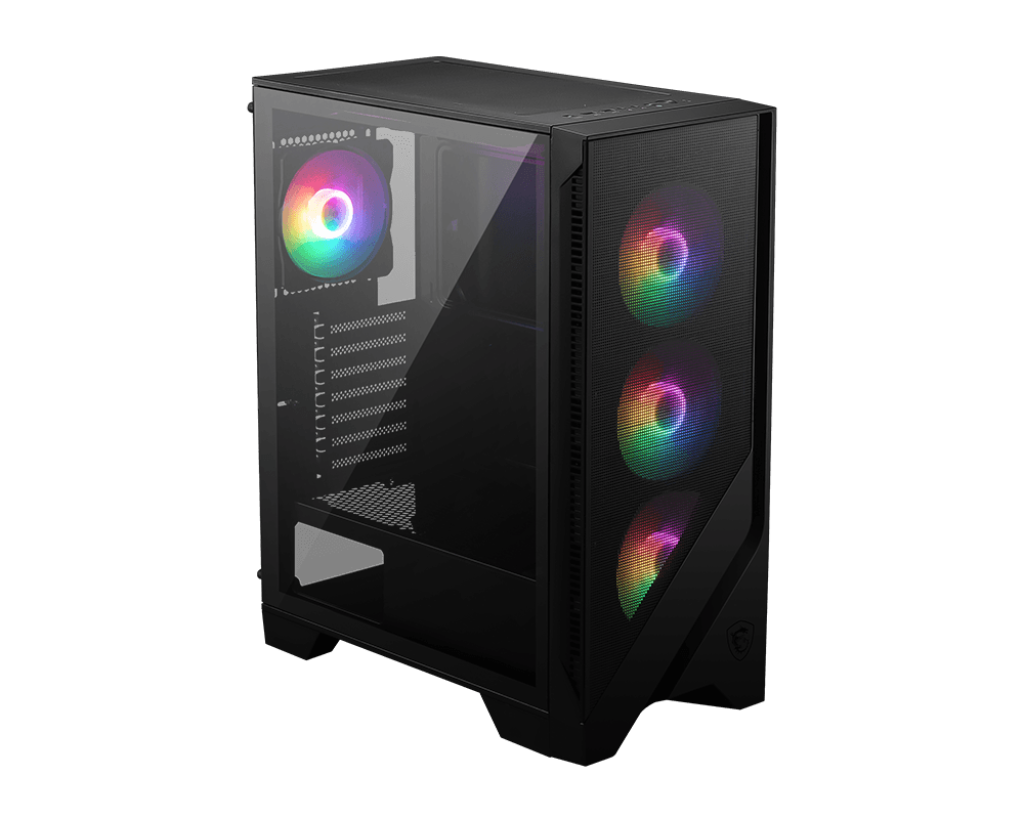 Gabinete MSI MAG FORGE 120A AIRFLOW - ATX - Negro