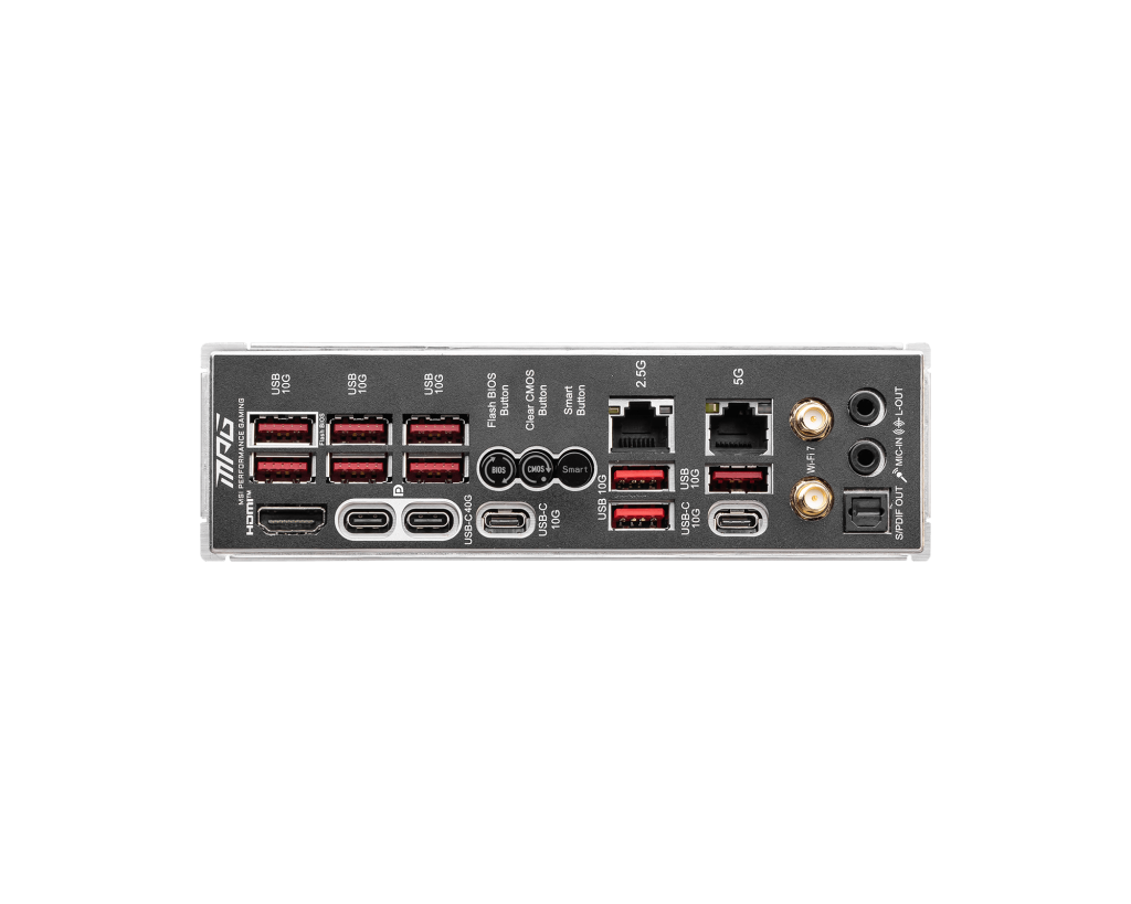 Tarjeta Madre MSI MPG X870E CARBON WIFI S-AM5 ATX Compatible con DDR5