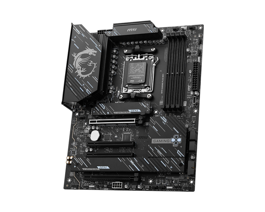 Tarjeta Madre MSI X870 Gaming Plus Wifi S-AM5 ATX Compatible Con DDR5