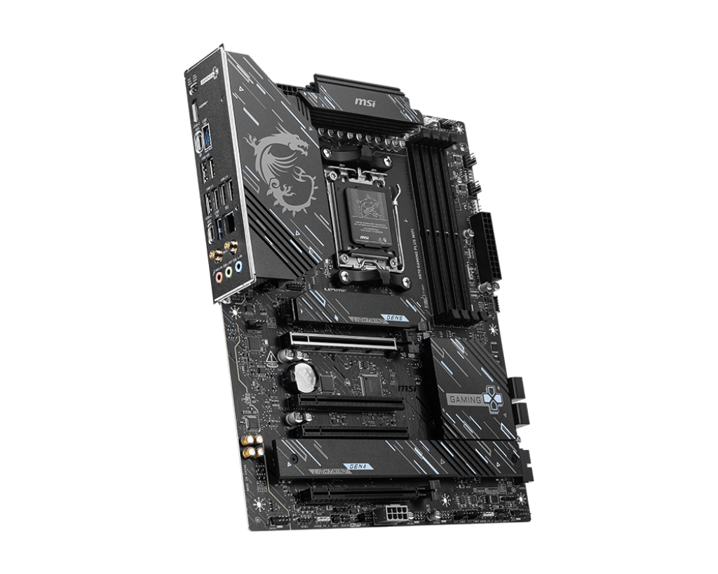 Tarjeta Madre MSI X870 Gaming Plus Wifi S-AM5 ATX Compatible Con DDR5