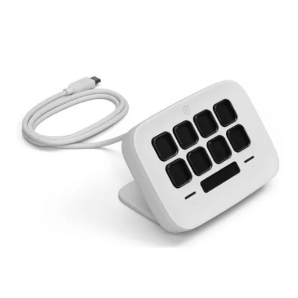 Teclado Elgato Stream Deck Neo | 8 Teclas | Alámbrico | USB | Blanco