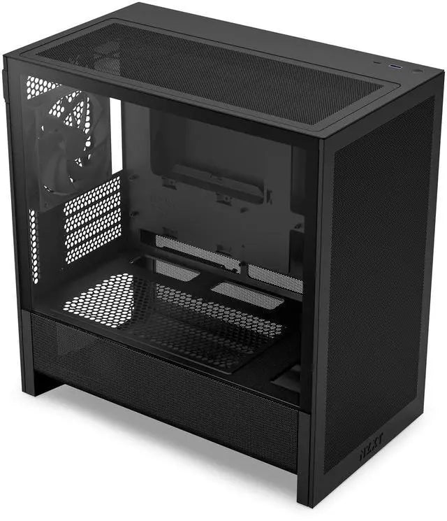 Gabinete NZXT H3 Flow - Micro ATX - Negro