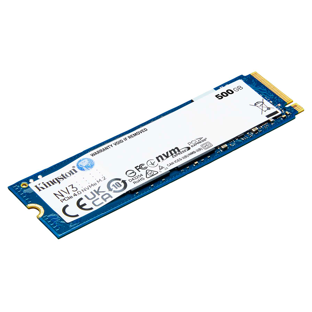 Unidad de estado solido M.2 Kingston SNV3S NVMe 500GB PCI 4.0
