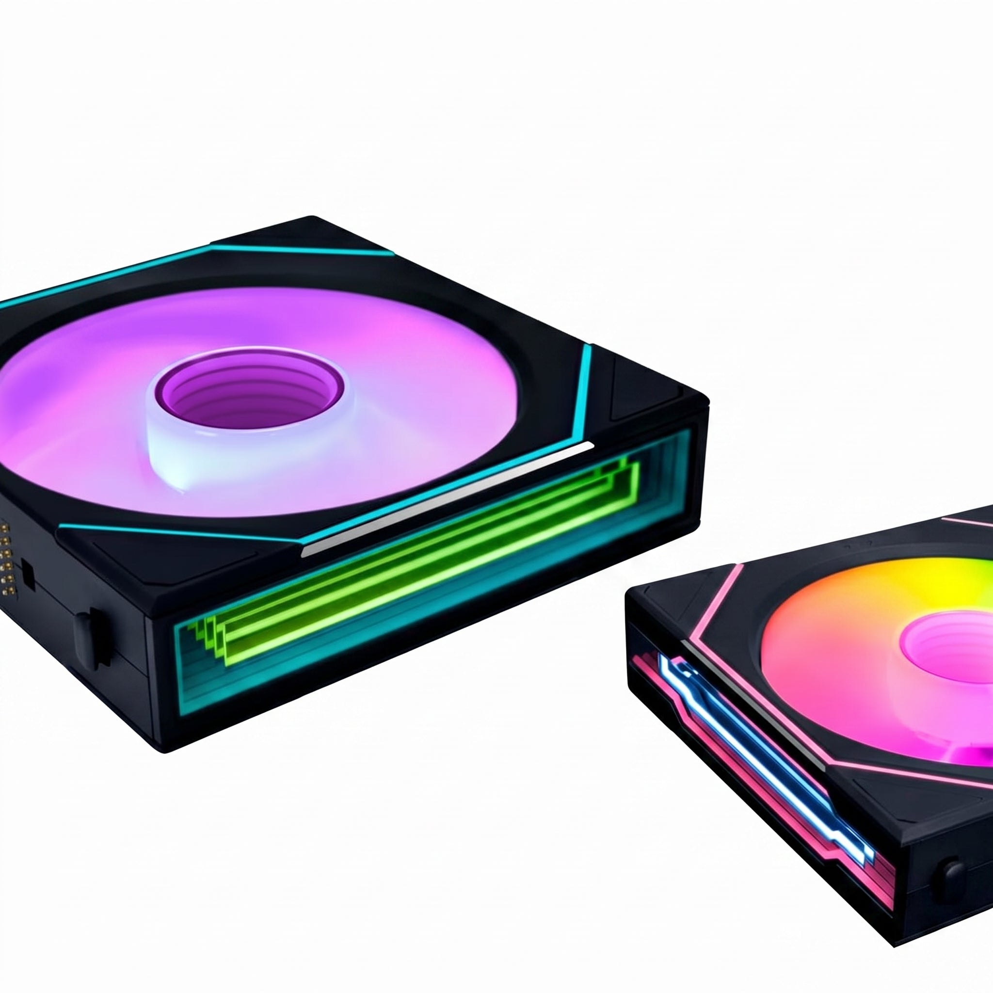 Kit de 3 Ventiladores Lian Li Sl Infinity Black Rgb Wireless 3x120Mm