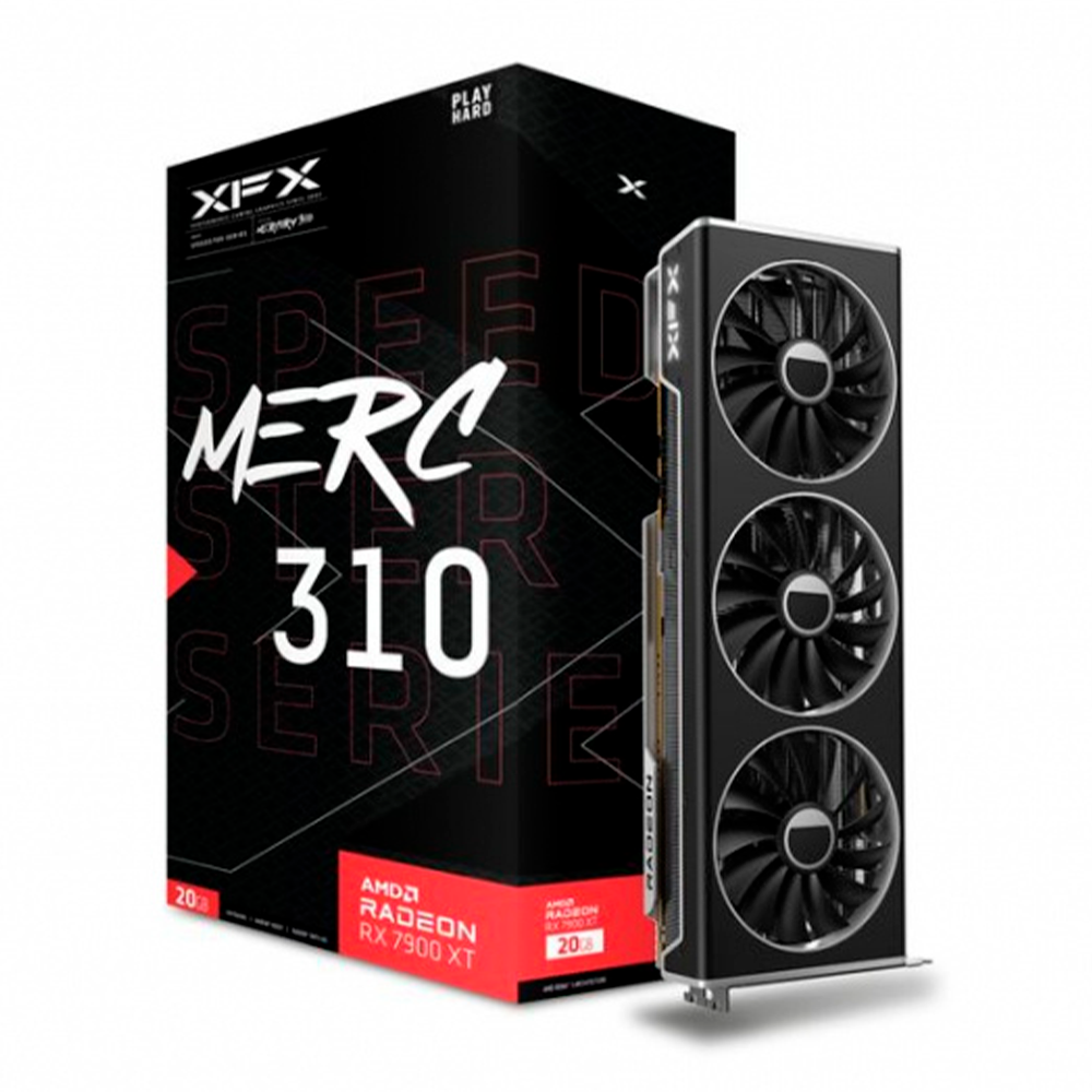 Tarjeta de Video XFX SPEEDSTER MERC310 Radeon RX 7900 XT 20GB