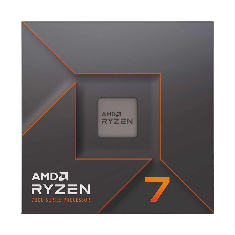 Procesador AMD RYZEN 7 7700X con AMD Radeon Graphics- S-AM5- 5.30GHz- 8 Nucleos- No Incluye Disipador