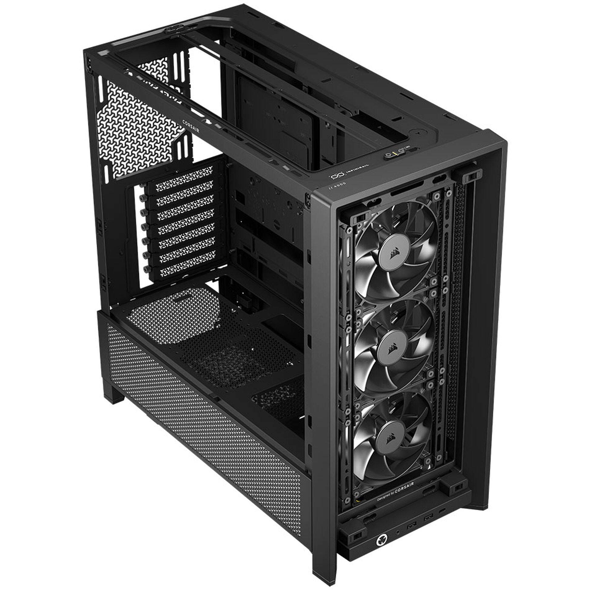 Gabinete Corsair FRAME 4000D RS - ATX - Negro