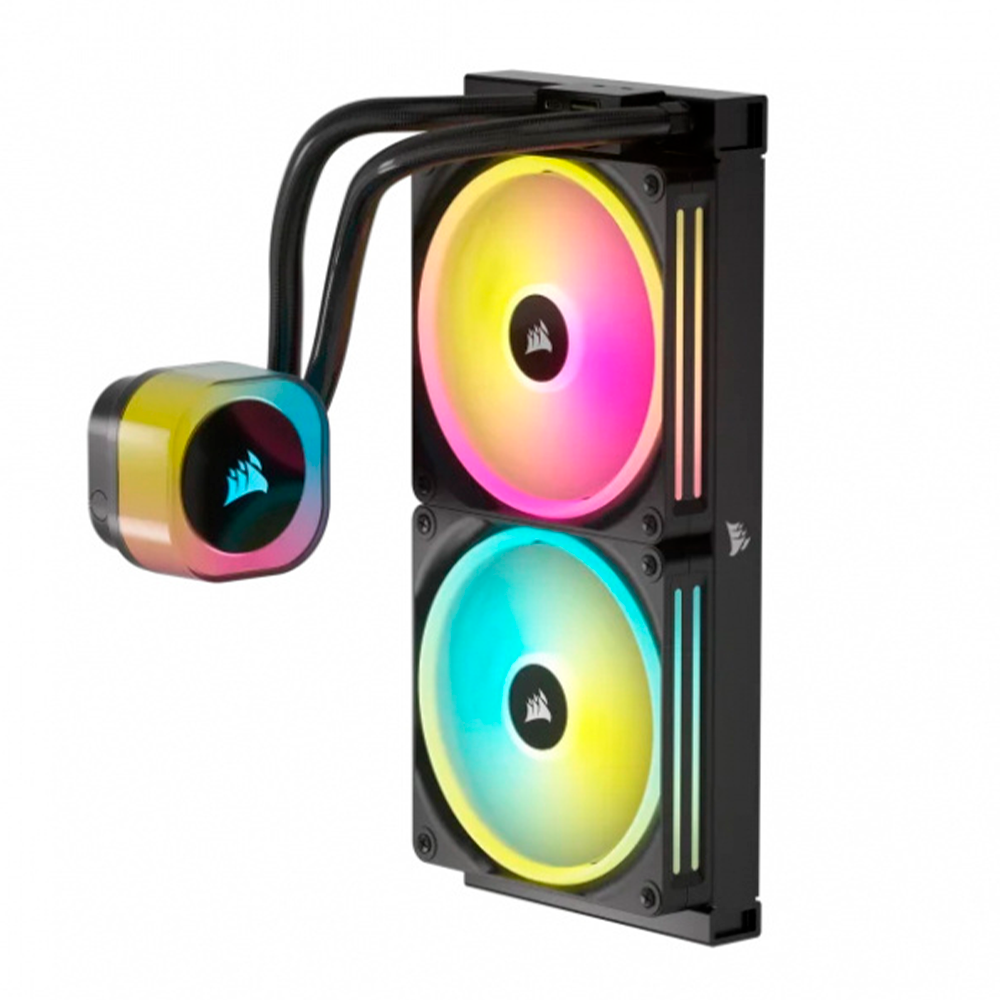 Enfriamiento Liquido Corsair iCUE Link H115i RGB AIO Para CPU 240mm - Negro