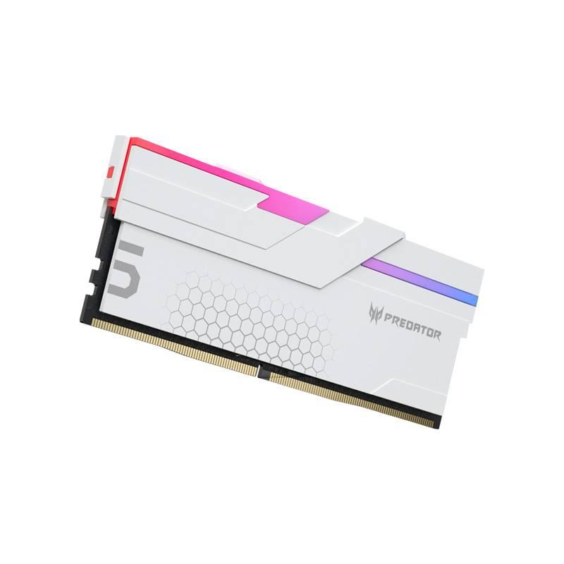 Kit Memoria RAM Predator Acer Hermes DDR5- 7200MHz- 32GB - 2 x 16GB Blanco