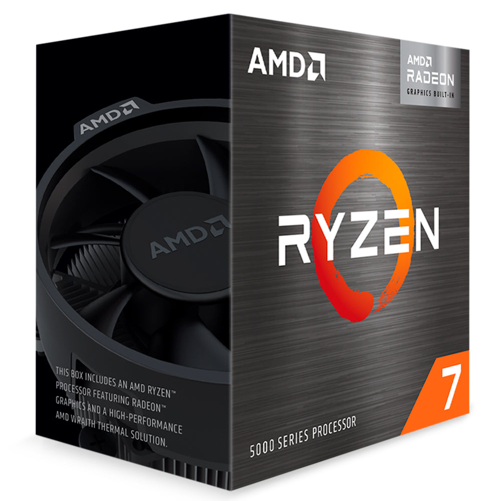 Procesador AMD RYZEN 7 5700G Con AMD Radeon Graphics- S-AM4- 4.60GHz- 8 Nucleos- Incluye Disipador