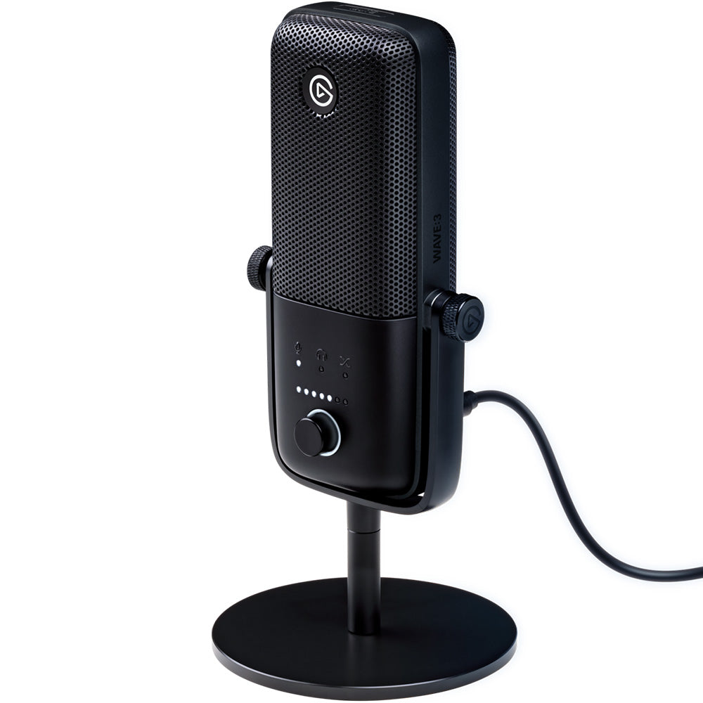 Micrófono Profesional Elgato Wave:3 Wired USB - Certificado Por Streamlabs