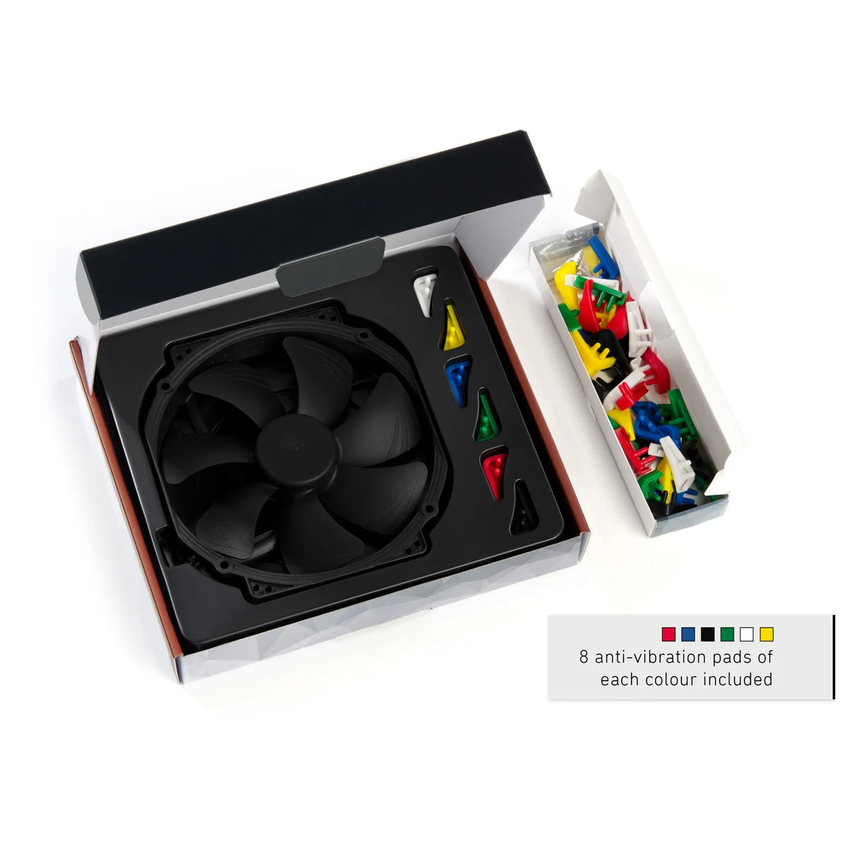 Noctua Ventilador NF-A15 HS-PWM 140mm Chromax.Black.Swap