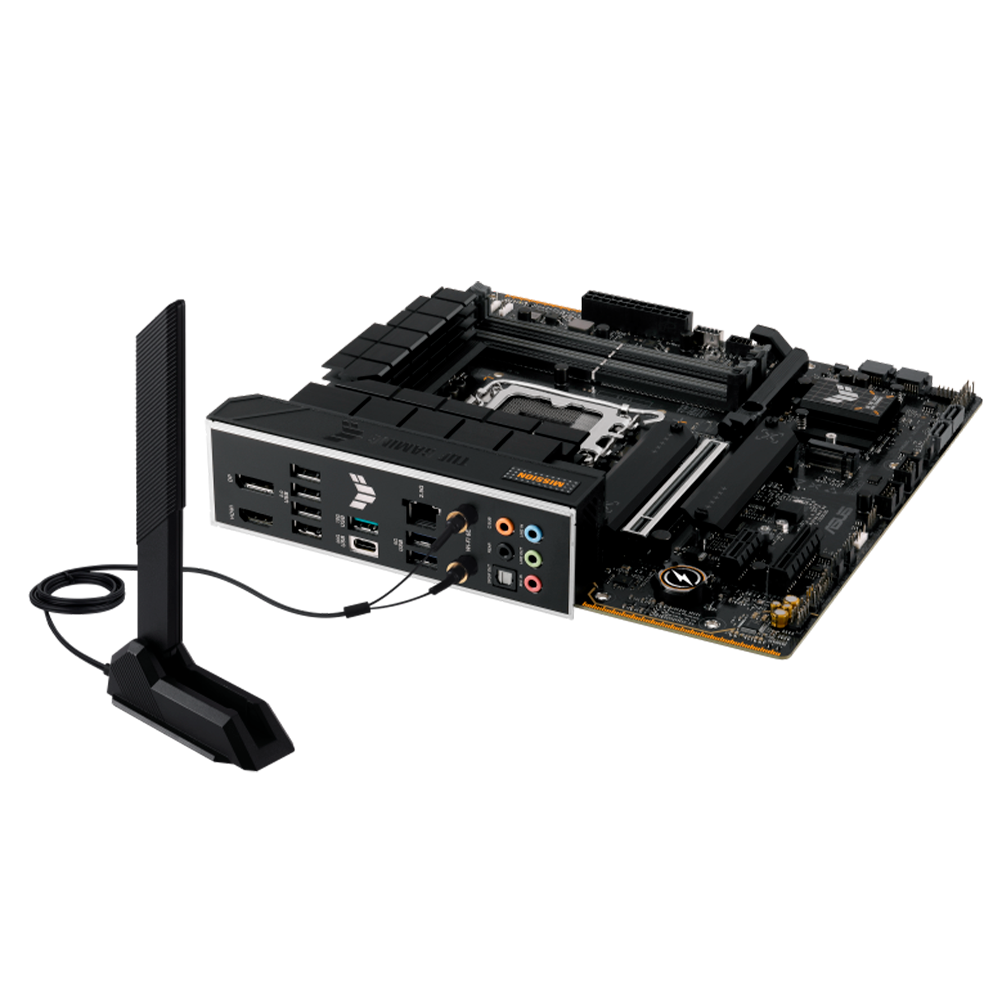 Tarjeta Madre ASUS TUF Gaming B760M-Plus Wifi II - LGA 1700 - Micro ATX - Compatible con DDR5