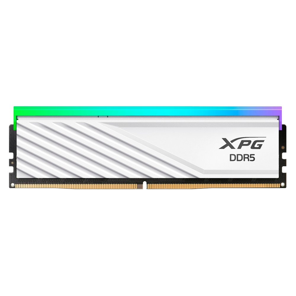 Memoria RAM ADATA XPG Lancer Blade RGB DDR5 6400MTS 16GB Con Disipador Blanca