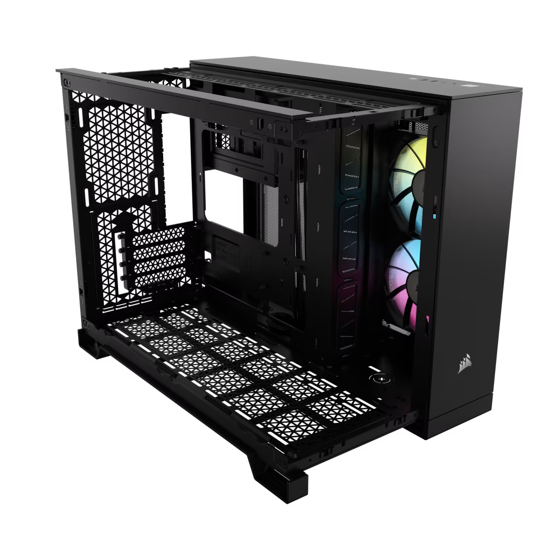 Gabinete Corsair iCUE LINK 2500X RGB - Micro ATX - Negro