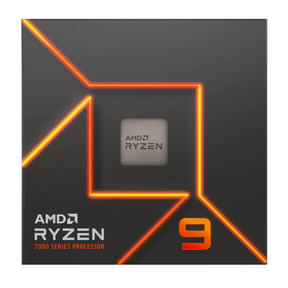 Procesador AMD Ryzen 9 7900 Con AMD Radeon Graphics - S-AM5 - 5.40GHz - 12 Nucleos - Incluye Disipador