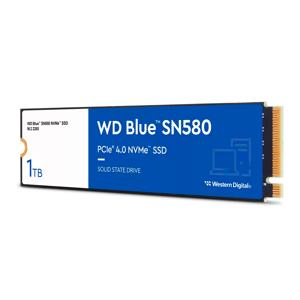 Unidad de estado solido M.2 Western Digital WD Blue SN580 1TB PCIE 4.0