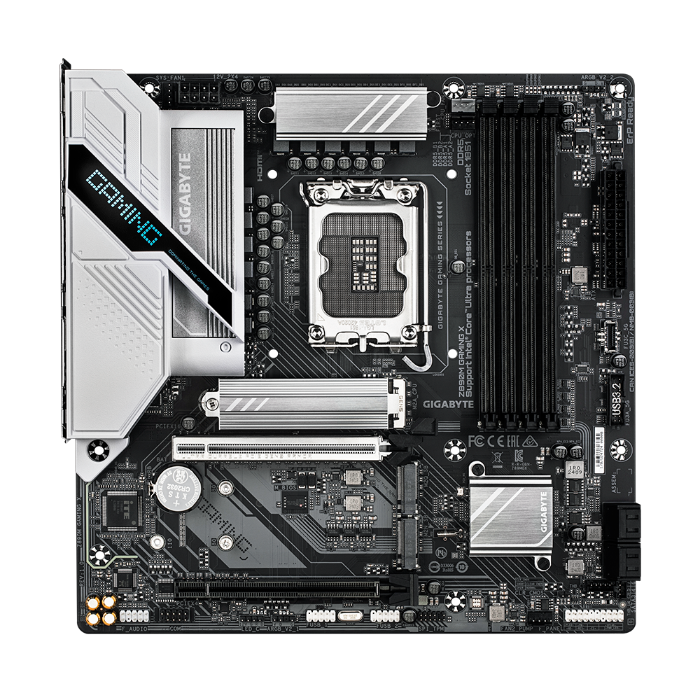 Tarjeta Madre GIGABYTE Z890M GAMING X - LGA 1851 - Micro ATX - Compatible con DDR5