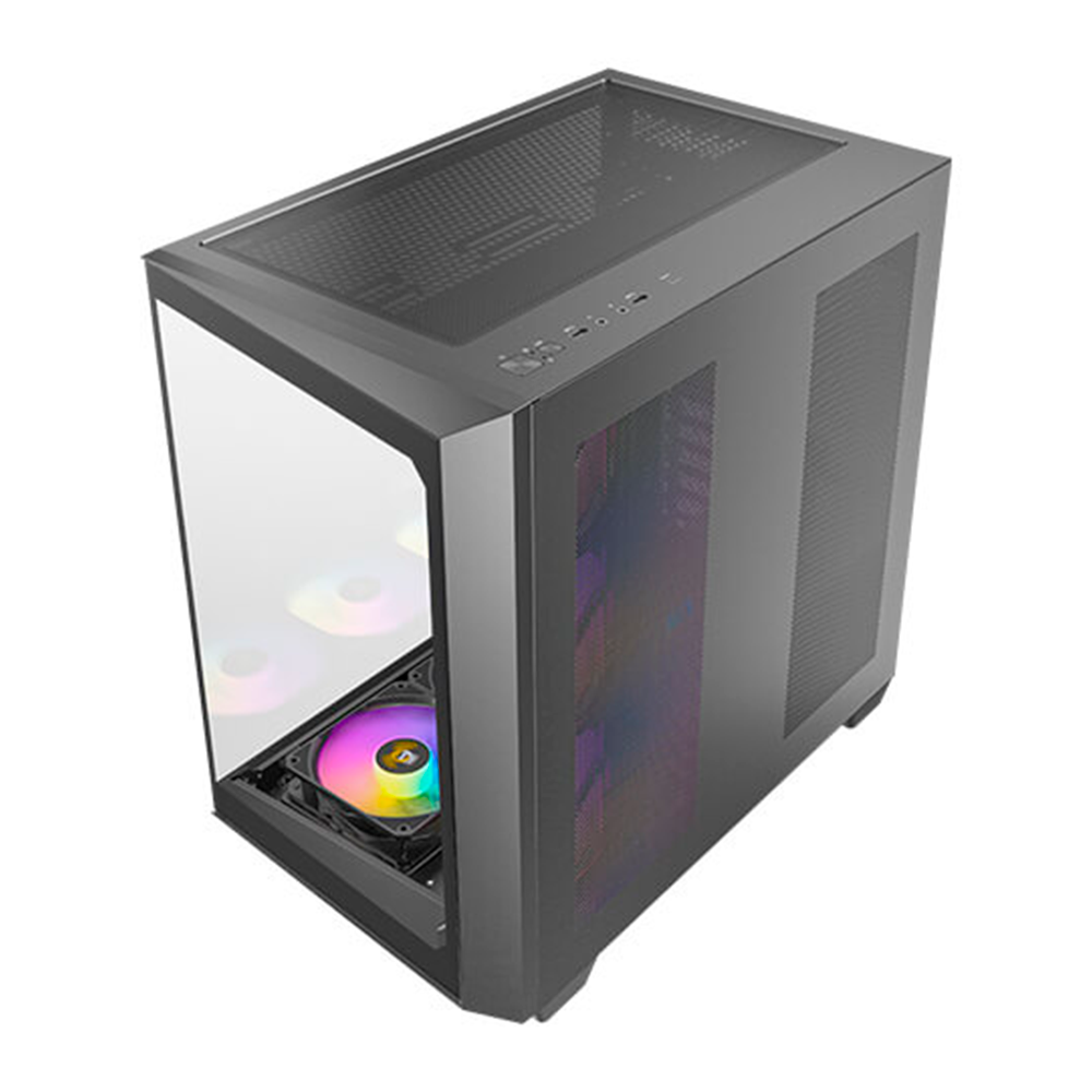 Gabinete Antec Constellation C5 ARGB ATX | Incluye 7 Ventiladores | Negro