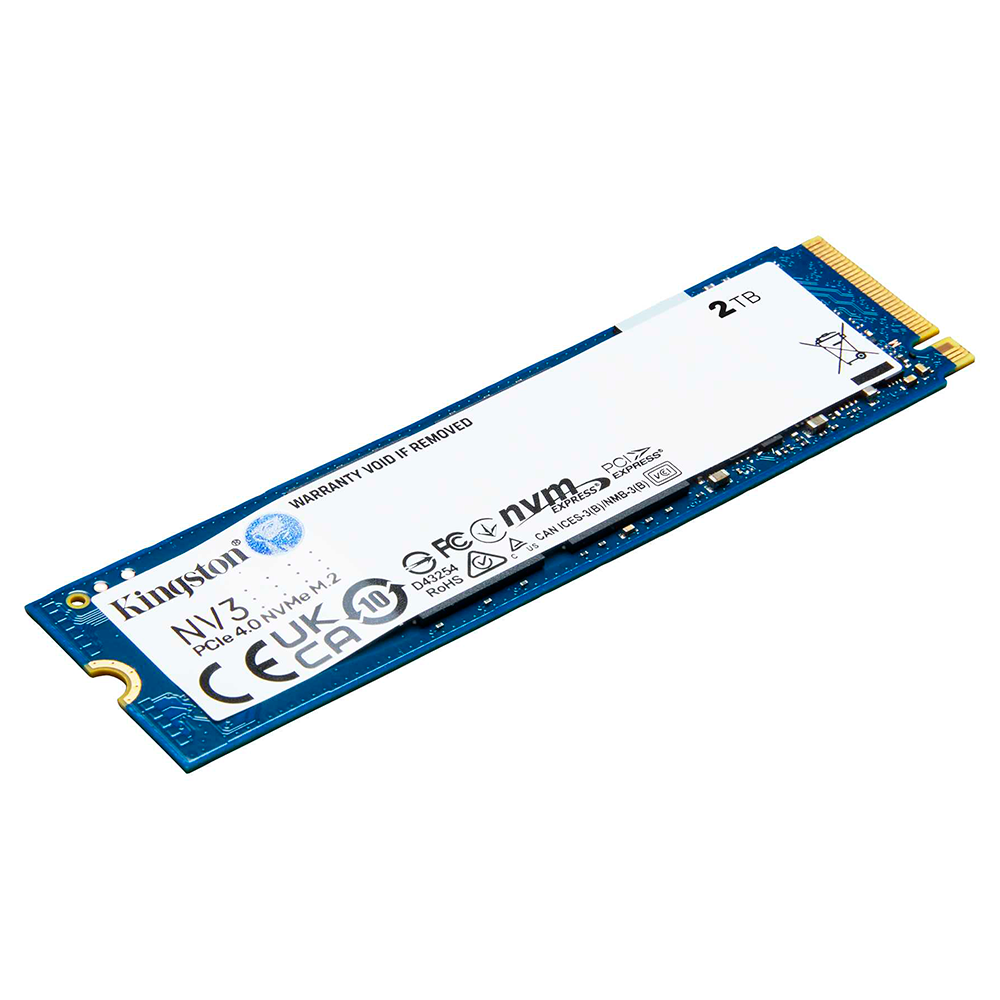 Unidad de estado solido M.2 Kingston SNV3S NVMe 2TB PCI 4.0