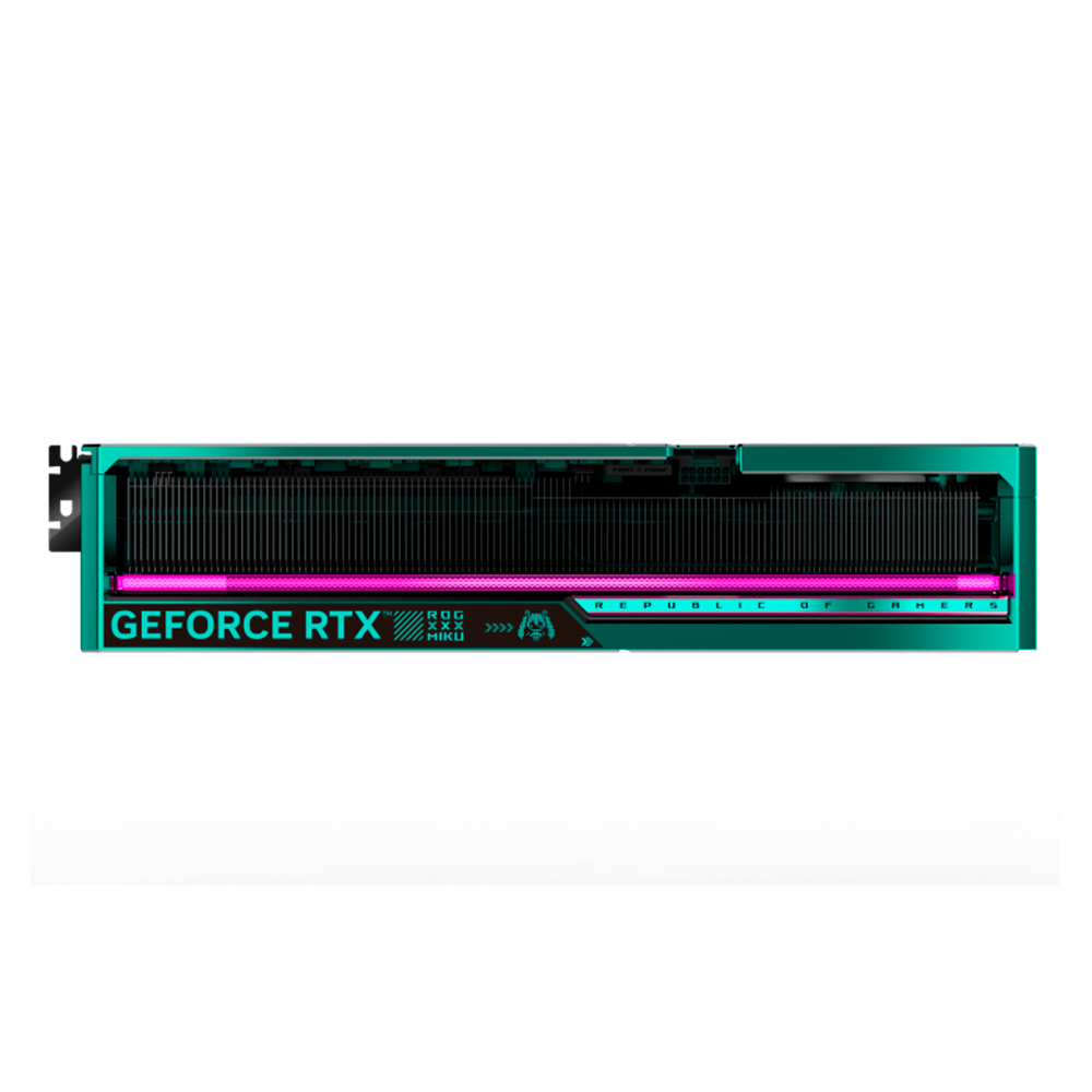 Tarjeta De Video ASUS NVIDIA GeForce RTX5080 ROG Astral Hatsune Miku Edition | 16GB GDDR7