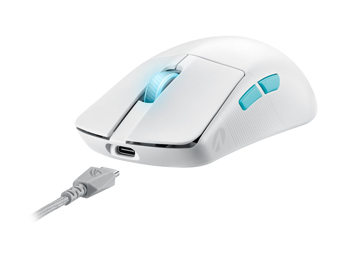 Mouse Inalámbrico ASUS ROG Harpe Ace Aim Lab Edition | Blanco