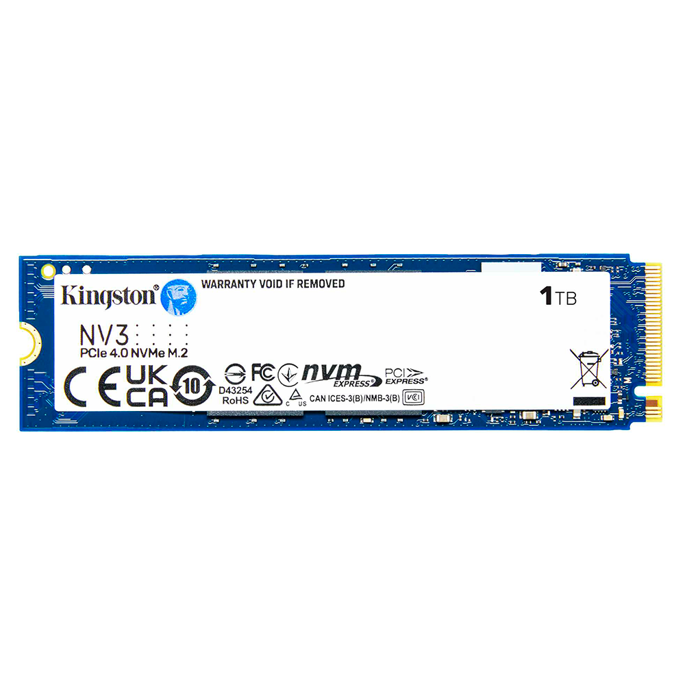 Unidad De Estado Solido M.2 Kingston SNV3S NVMe 1TB