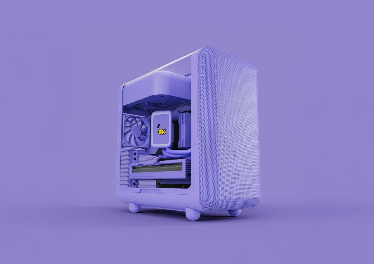 Gabinete Hyte X50 | ATX | Taro Milk