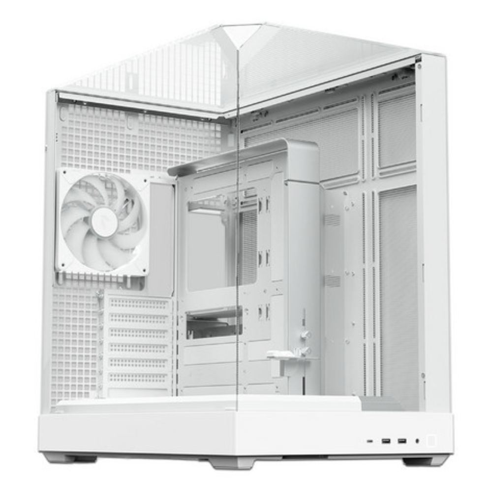 Gabinete APNX V2 | Incluye 4 Ventiladores | Cristal Templado | ATX | Blanco