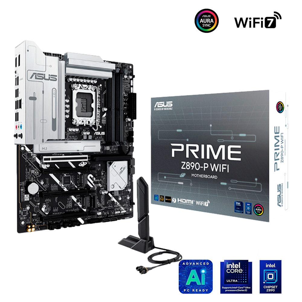 Tarjeta Madre ASUS PRIME Z890-P WIFI - LGA 1851 - ATX - Compatible Con DDR5