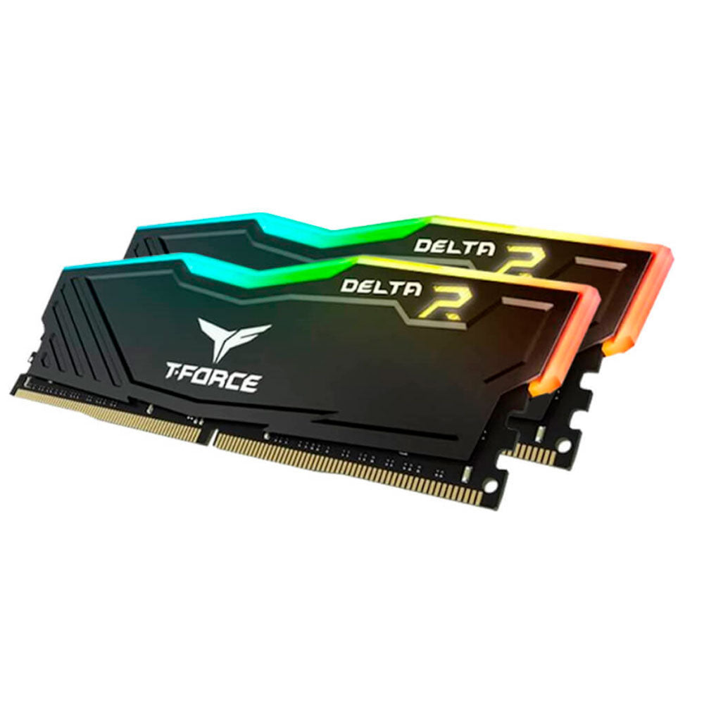 Memoria RAM Teamgroup T Force Delta RGB 2x8GB DDR4 3600 Mhz Negro