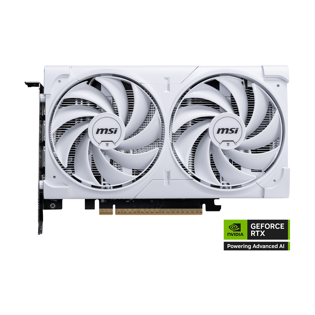 Tarjeta de Video MSI GeForce RTX 5060 Ti 8G Ventus 2X OC White
