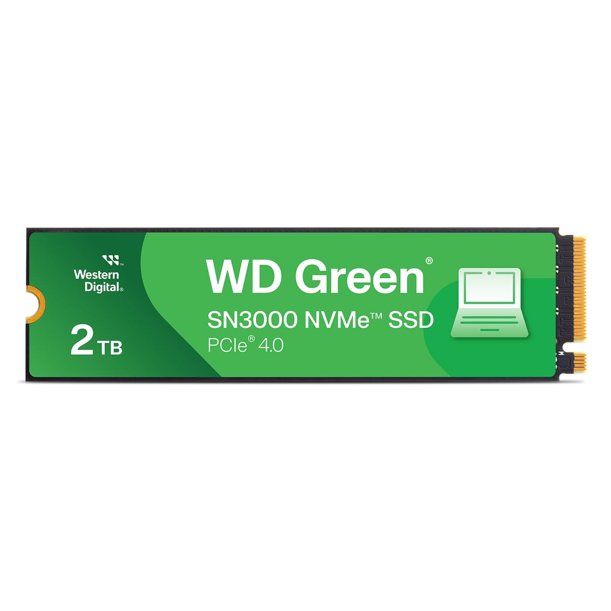 Unidad SSD M.2 Western Digital 2TB Green Sn3000, PCIe 4.0 NVME
