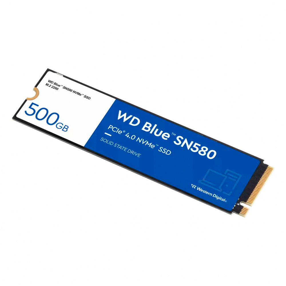 Unidad De Estado Sólido M.2 Western Digital WD Blue SN580 500GB PCIe 4.0