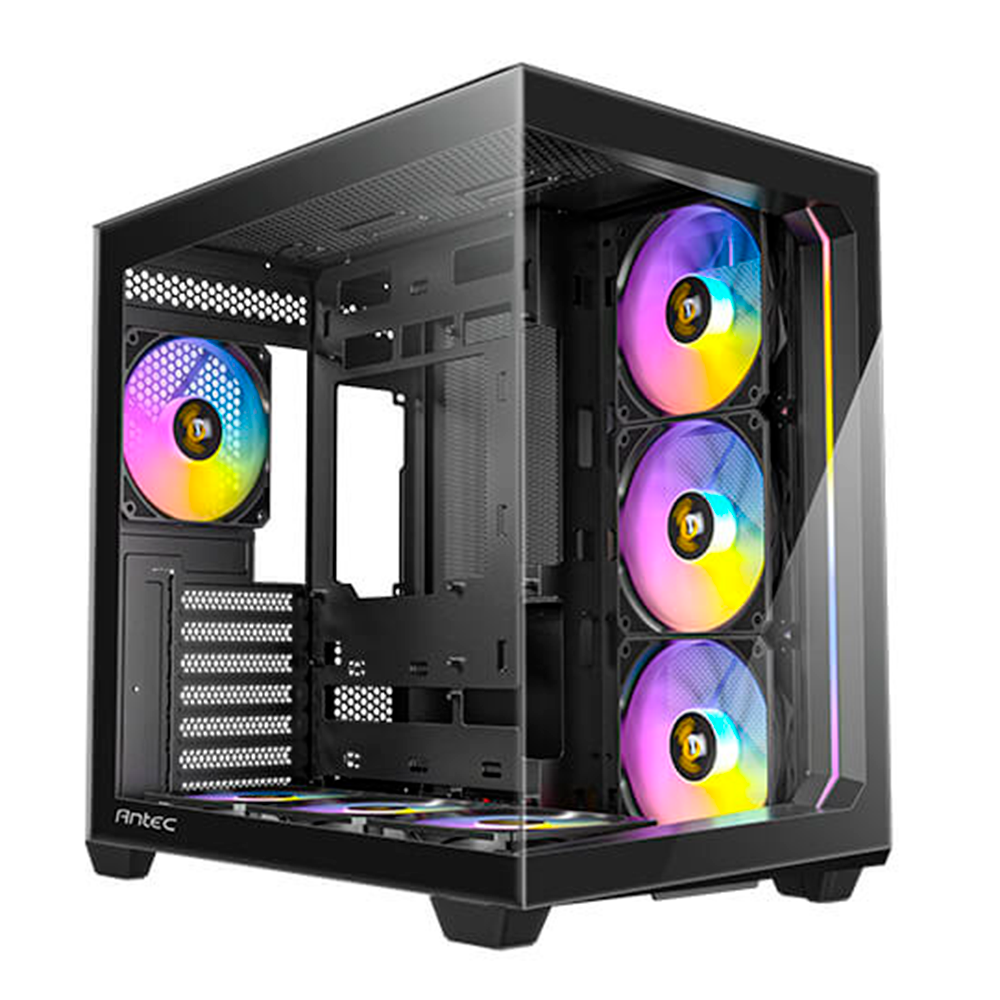 Gabinete Antec Constellation C5 ARGB ATX- Incluye 7 Ventiladores- Negro