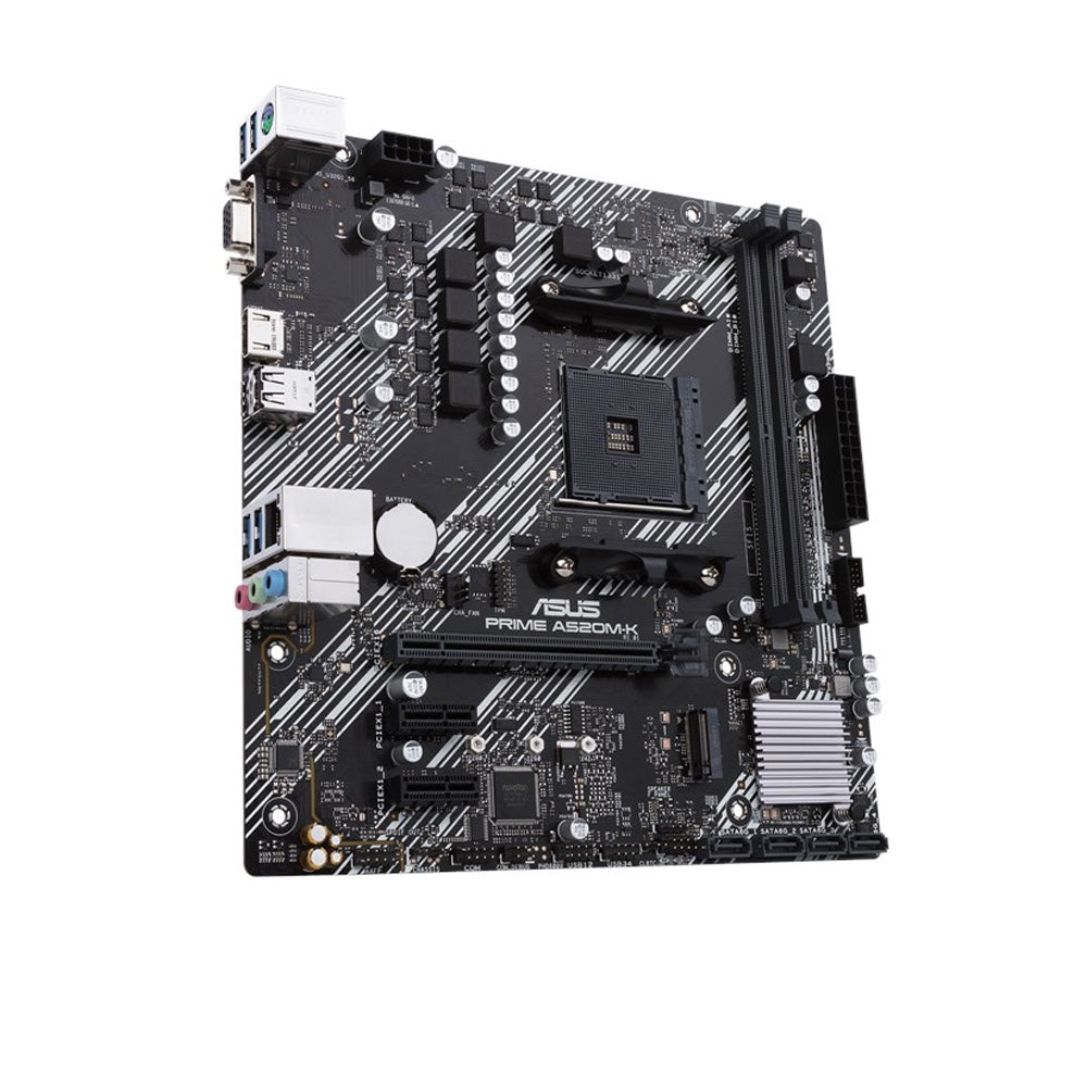 Tarjeta Madre ASUS PRIME A520M-K | Micro ATX | Compatible con DDR4