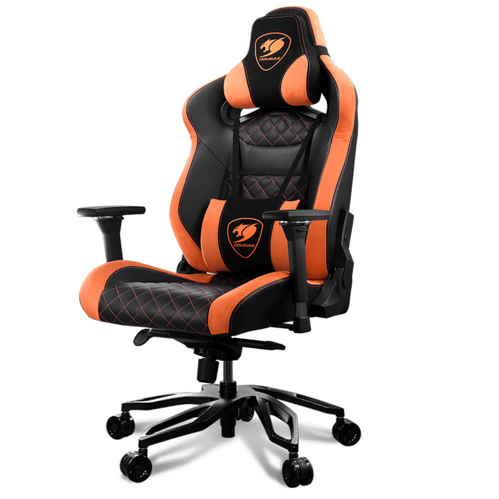 Silla Gamer Cougar Armor Titan Pro | Negro/Naranja