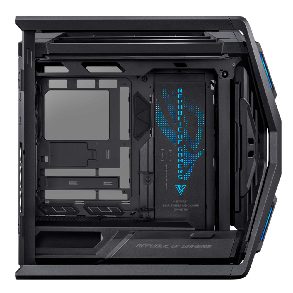 Gabinete ASUS ROG Hyperion GR701 BTF Edition ARGB E-ATX Incluye 4 Ventiladores Negro