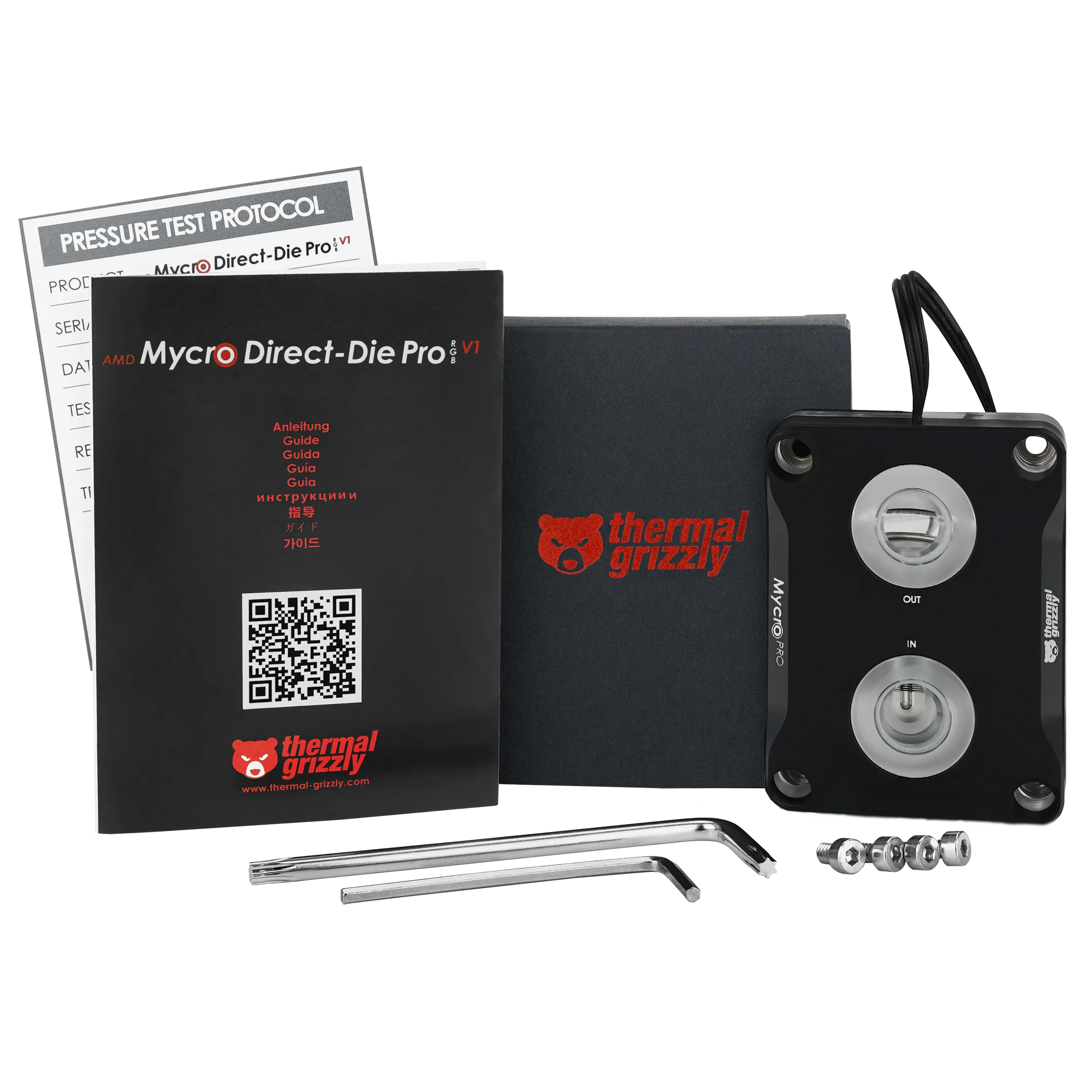 Water block Thermal Grizzly AMD Mycro Direct-Die Pro RGB V1