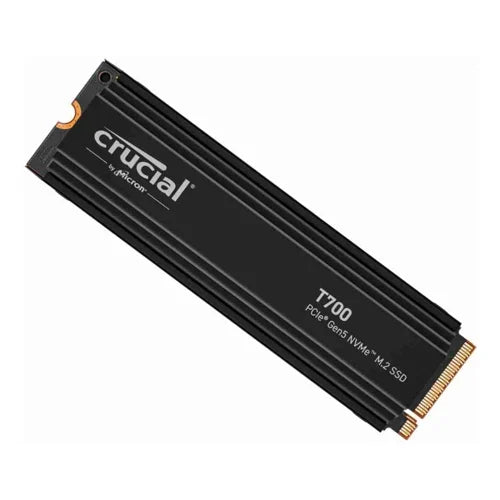 Unidad SSD M.2 Crucial 4TB T700 PCIe Gen5 NVMe Con Disipador