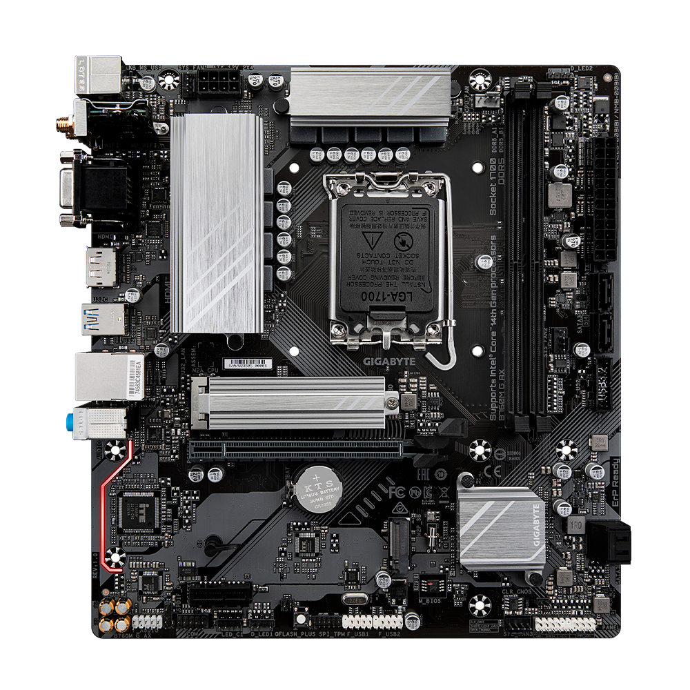 Tarjeta Madre GIGABYTE B760M G AX - LGA 1700 - Micro ATX - Compatible con DDR5