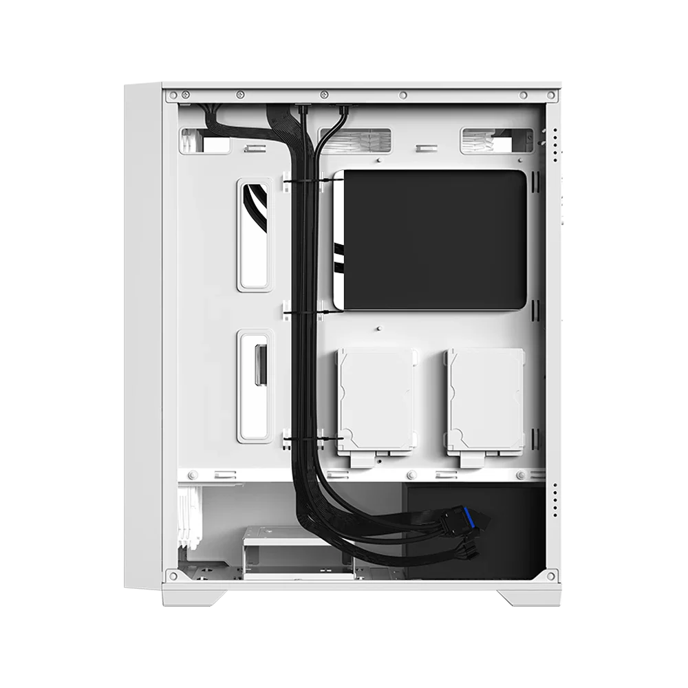 Gabinete Balam Rush Carbono Twin Mate 5000 - Micro ATX - Blanco