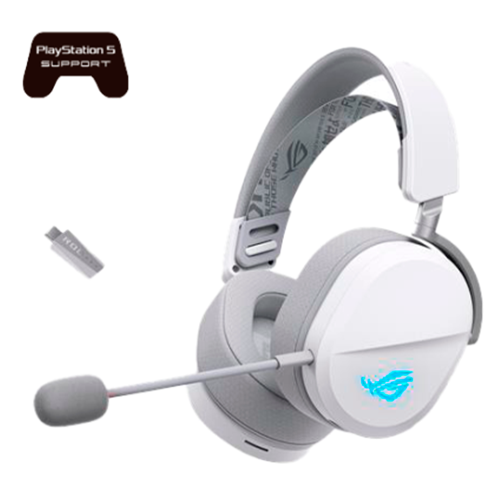 Audífonos ASUS ROG Pelta | Inalámbrico | Blanco