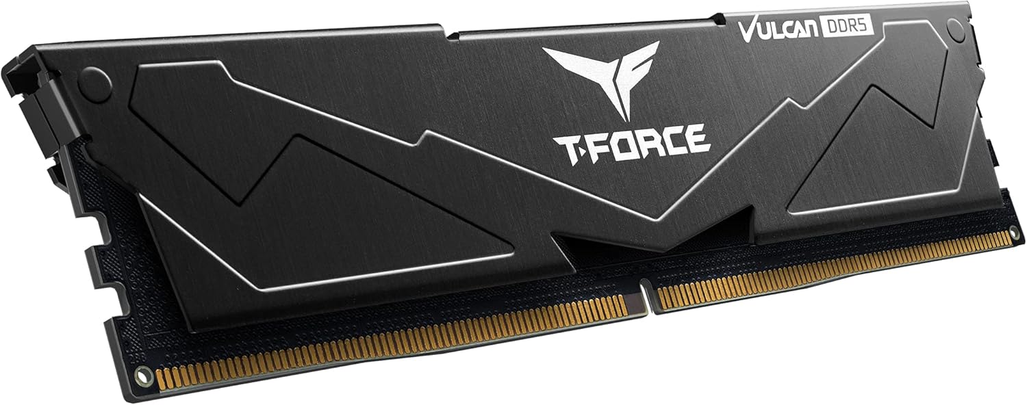 Memoria RAM DIMM Teamgroup T Vulcan 16GB DDR5 6000 MHz CL 38 Negra